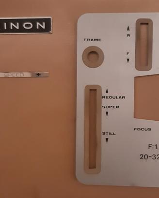 Set 3 adesivi metallici per proiettore Chinon C100