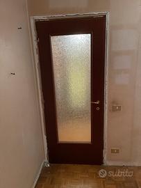 Due porte legno e due porte vetro