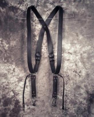 tracolla per doppia fotocamera