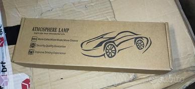 Strisce luminose a LED RGB 4x12 per interni auto