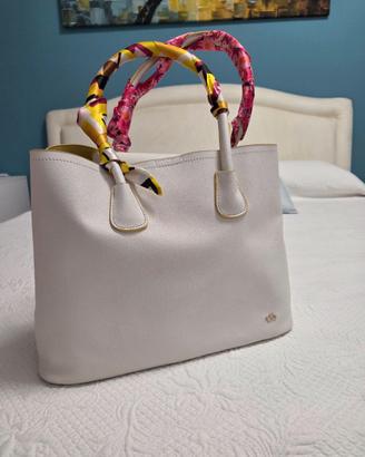 Borsa bianca Carpisa