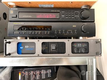 Amplificatore Rcf ed1100  dB tecnologies MT1060