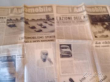 l automobile quotidiani vintage  no spedizione 