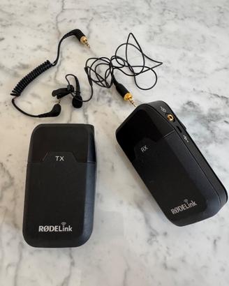 Microfono RodeLink Wireless Filmmaker Kit Rode