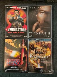 Lotto 4 DVD Azione/Fantasy/Thriller