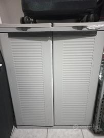 bidone raccolta differenziata  a 2 ante 110 l