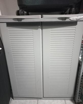 bidone raccolta differenziata  a 2 ante 110 l