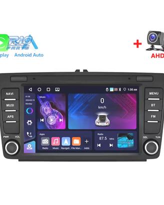 RADIO GPS ANDROID 10 PER SKODA OCTAVIA 09-13 USB T