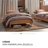 Letti impilabili ikea