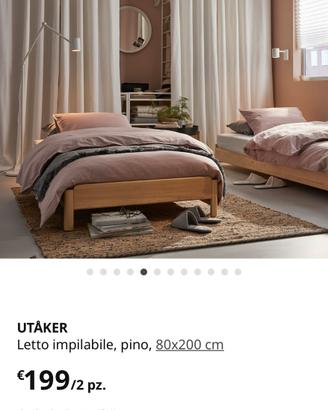 Letti impilabili ikea