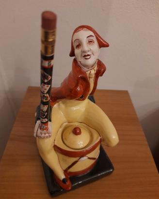 antico calamaio  in ceramica 