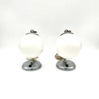 Coppia abatjour vintage modernariato