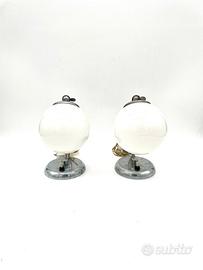 Coppia abatjour vintage modernariato