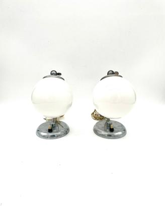 Coppia abatjour vintage modernariato