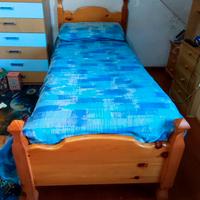 letto singolo (no materasso)