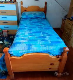 letto singolo (no materasso)
