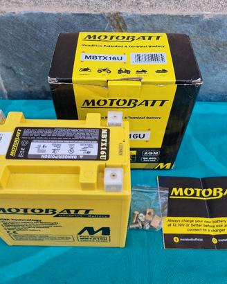 Batteria Motobatt AGM MBTX16U