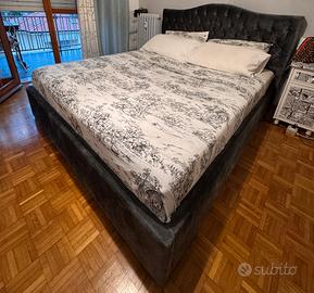Letto matrimoniale contenitore