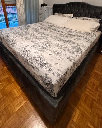 Letto matrimoniale contenitore