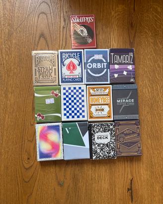 Mazzi di carte