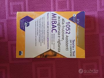 libro per concorso mibac