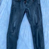 Jeans ZARA Neri/Grigi EUR 44 - buono Stato!