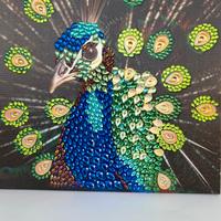 Diamond painting 30x30 realizzato a mano