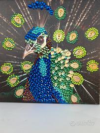 Diamond painting 30x30 realizzato a mano