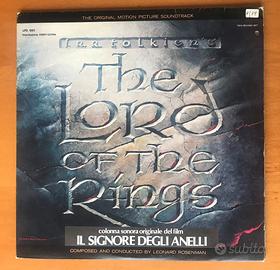 The lord of the rings dischi doppio vinile lp 1979
