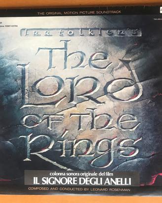 The lord of the rings dischi doppio vinile lp 1979