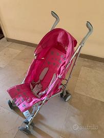 Passeggino da passeggio rosa