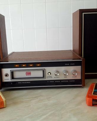 8 Track Stereo Cartridge Player "ROSS" Mod.RE-3431