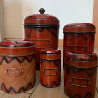 Set barattoli latta Knor