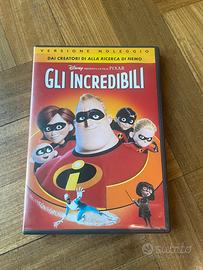 Dvd cartoni animati disney GLI INCREDIBIL