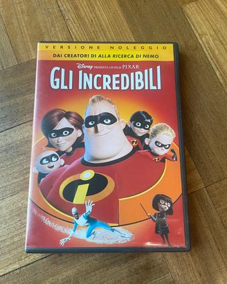 Dvd cartoni animati disney GLI INCREDIBIL