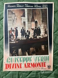 Fotobusta originale film “giuseppe verdi”