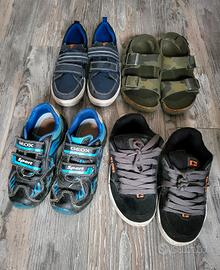 Scarpe bambino dal 31 al 34 (lotto)