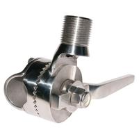 Base snodata per antenna GPS e VHF in aisi 316