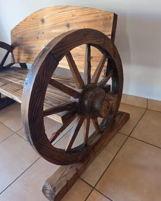 Panchina in legno