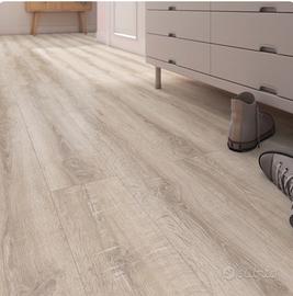 Parquet SPC effetto legno beige
