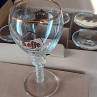 Set 6 bicchieri birra Leffe Royale 25cl