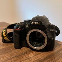Nikon D3400 (solo corpo)