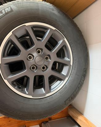 Cerchi sensori e gomme per jeep wrangler gladiator