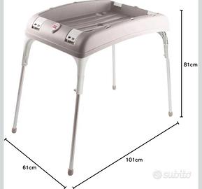 Cavalletto Vaschetta Bagnetto OKBABY pieghevole