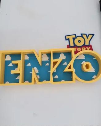 Scritte Personalizzate Stile ToyStory