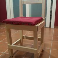 sedie artigianali in legno