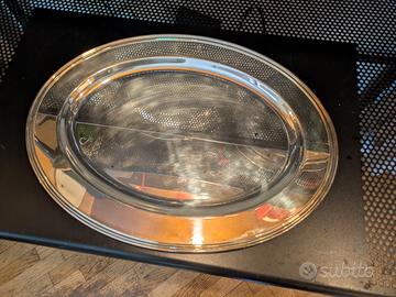 Vassoio Silver plate Calegaro 42x32cm - anni '80