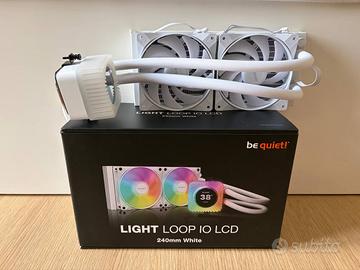 Be Quiet! Light Loop IO LCD 240mm White - NUOVO
