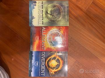 Trilogia Divergent Insurgent Allegiant 15 euro