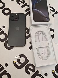 apple iPhone 16 pro max 256 gb nero black 